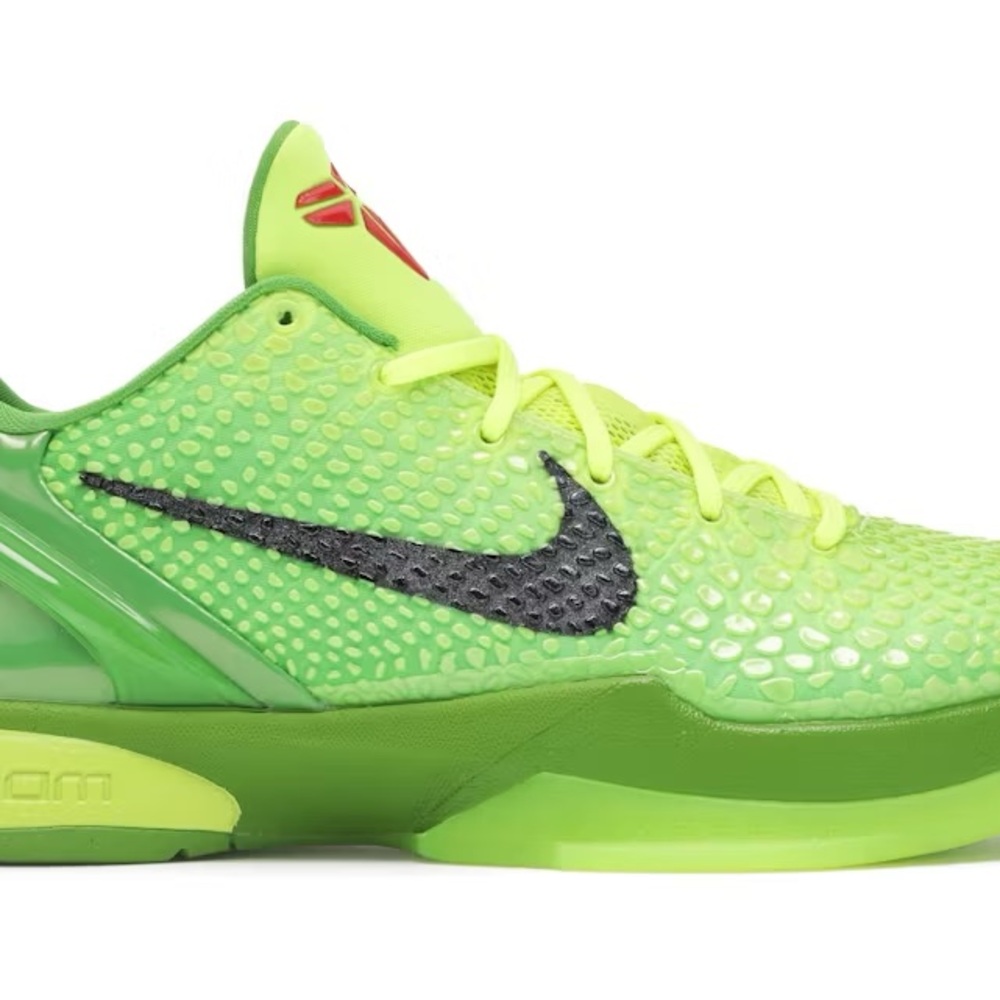 Nike Zoom Kobe 6 Grinch size 12